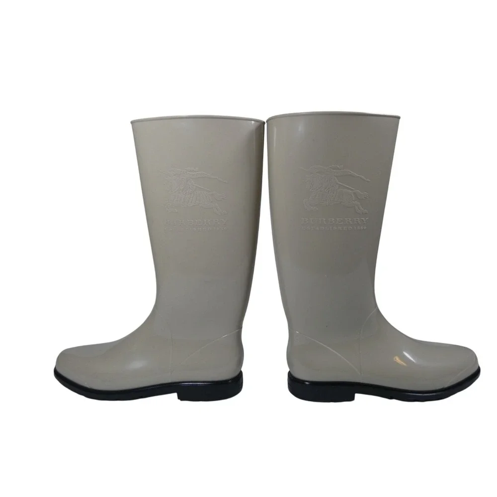 Burberry Equestrian Knight‎ Rainboot Size US 9.5